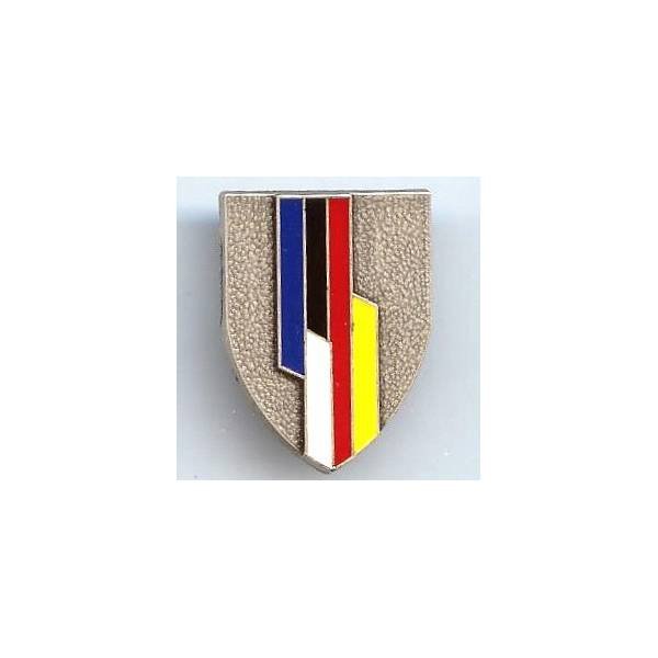Brigade Franco-Allemande, bleu-noir-rouge