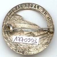 Ligne Maginot, canon à gauche, argenté, épingle pivot