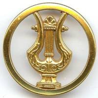 Musique, insigne de bérêt,...