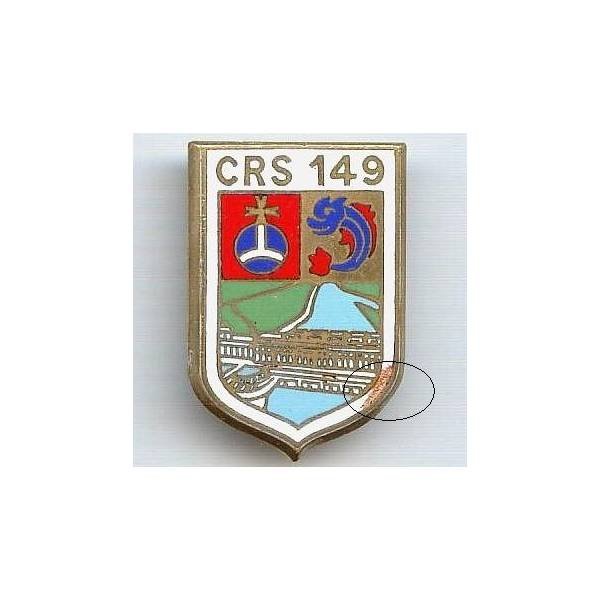 CRS 149  Montélimar , manque d' émail à 17 h
