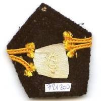9° RCP, patte de col, 9 en canetille