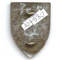 18° Rgt de Dragons , devise, faux n° d'homologation, résine