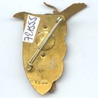 9° Régiment de Chasseurs Parachutistes , 39 mm, dos lisse