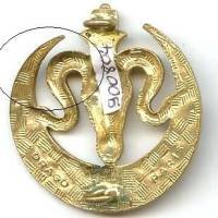 7° Régiment de Tirailleurs Algériens , croissant tordu