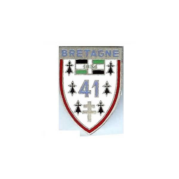 41° Rgt d' Infanterie, Bretagne, émail