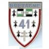 41° Rgt d' Infanterie, Bretagne, émail