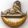 235° Régiment d'Infanterie , lion couché sur croissant, épingle horizontale