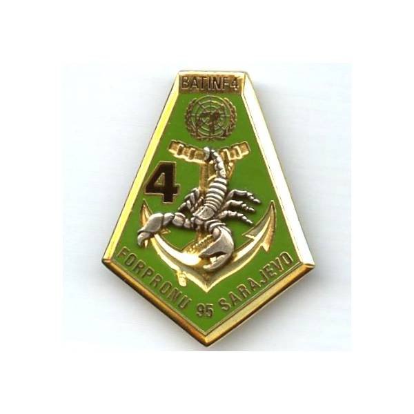 21° RIMA / 4° Cie FORPRONU 95 Sarajevo BATINF 4