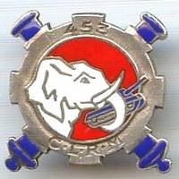 453° Cie Légère de Réparation du Matériel, éléphant, patiné