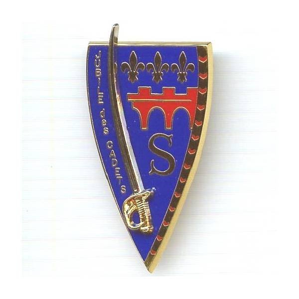 Jubilé des Cadets (EA ABC), pont, lys et sabre