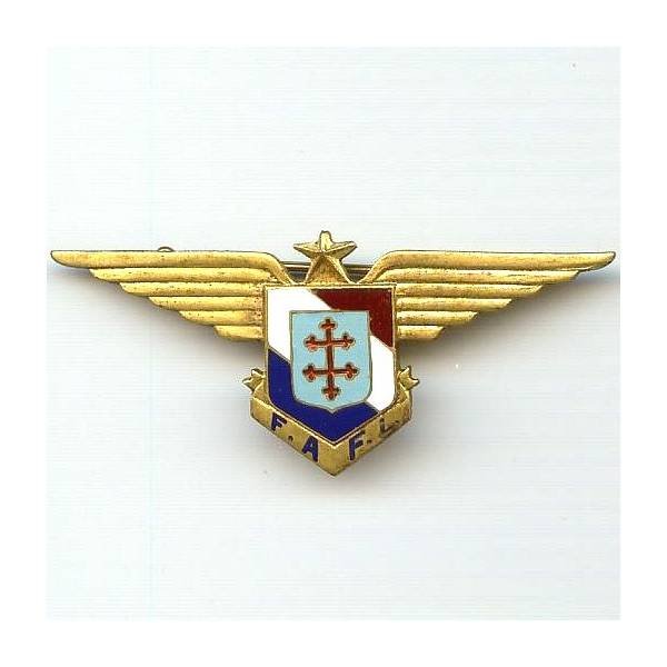 Forces Aériennes Françaises Libres , 65x28, émail
