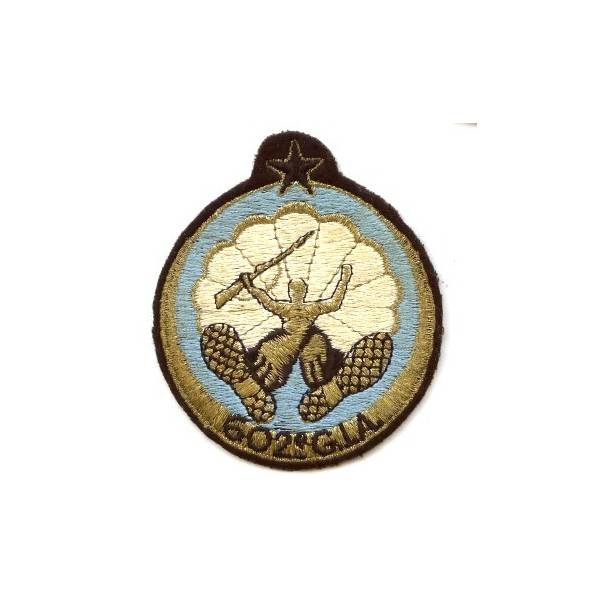 EPI 1 / 301 du SGFCA  (reprise du 602° GIA) , tissu brodé 70 mm