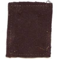 9° Division d' Infanterie de Marine, tissu 52x74, trace de marquage de punaise