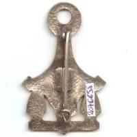Touareg  (escorteur 1951-65) , croix du sud tout métal, ancre dorée