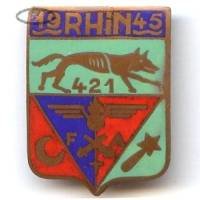 421° FTA, Rhin 1945,...