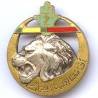 2° Rgt de Tirailleurs Algériens , tête de lion, barre droite aux couleurs Légion d'Honneur et Médaille Militaire, dos guilloché