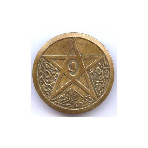 9° Rgt de Tirailleurs Marocains, tout bronze, diamètre 42
