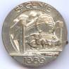 5° Régiment du Génie , locomotive, 1889, rond, tout métal