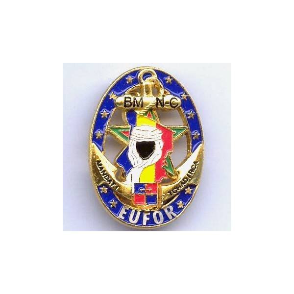 RICM  EUFOR  BM NC  1° mandat Tchad RCA , matriculé 440