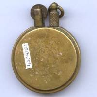 Briquet de Tranchée  , base de pièce argent de one rupee India 1916