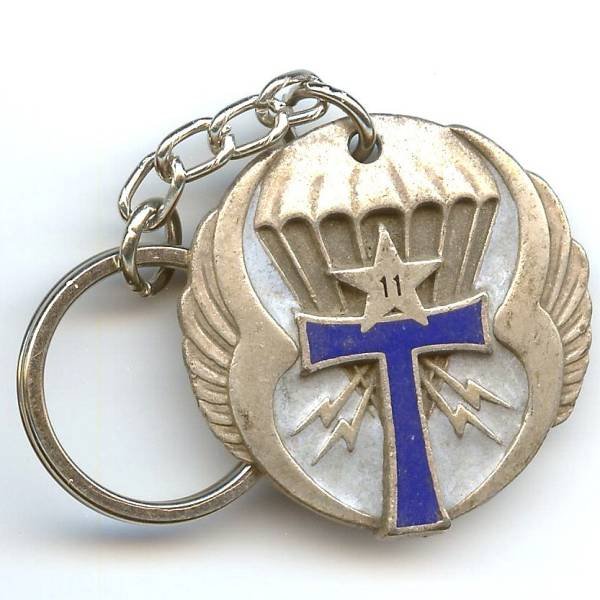 11° Division Parachutiste / Transmissions, porte-clefs