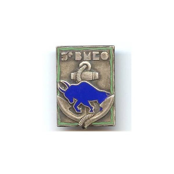 3° Bataillon de Marche en Extrême-Orient , buffle sur ancre