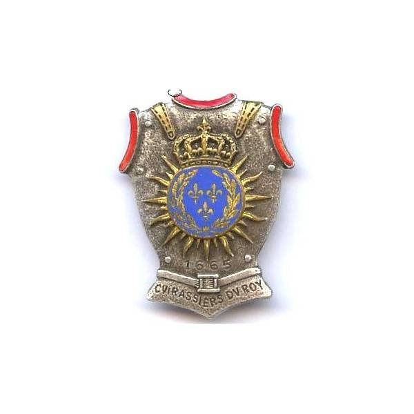 8° Rgt de Cuirassiers / Centre d' Instruction , très léger éclat d'émail