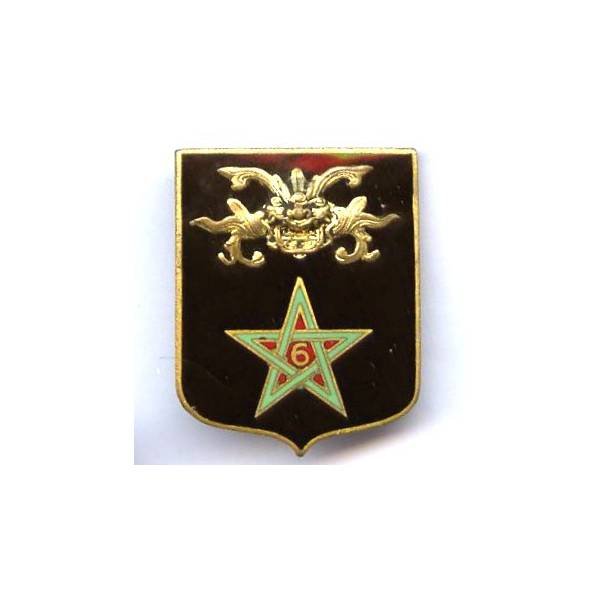 6° Régiment de Spahis Marocains en Extrême-Orient , dos lisse, 2 boléros Drago