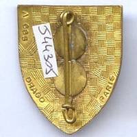 Entrepôt de l'Armée de l'Air 601  Châteaudun , éclat d' émail