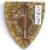 Commandement Opérationnel de Zône 10 / 903  Alger , dos lisse, attache ressoudée