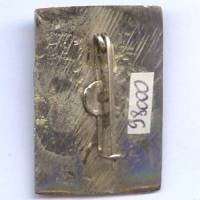 4° Régiment de Dragons en Extrême-Orient , sanglier, pagode , métal chromé peint