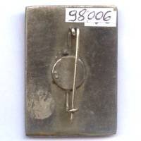 4° Régiment de Dragons en Extrême-Orient , sanglier, pagode , métal chromé peint