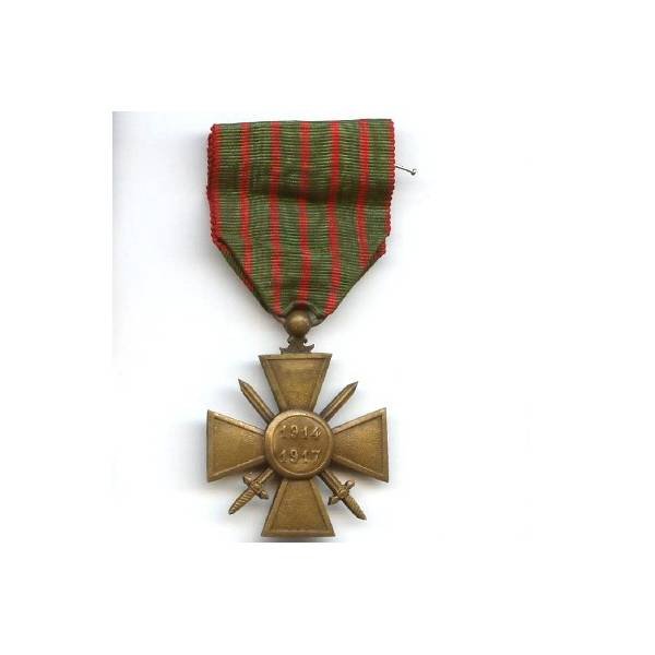 Croix de Guerre 1914-1917 , une étoile