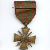 Croix de Guerre 1914-1917 , une étoile