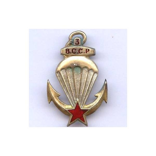 3° Bataillon Colonial de Commandos Parachutistes , trabe droite, état moyen