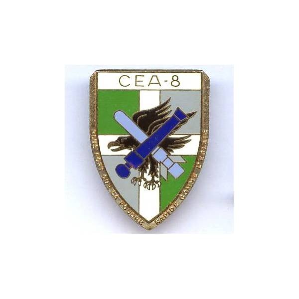8° Régiment d' Infanterie / CEA, type 1, écu