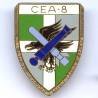 8° Régiment d' Infanterie / CEA, type 1, écu