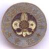 Scout Chine , époque Française, métal léger peint, matriculé 026, épingle dans petit tube
