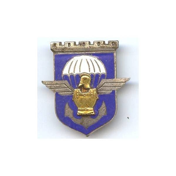 17° Rgt de Génie Parachutiste, résine, guilloché, boléro Drago