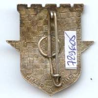 17° Rgt de Génie Parachutiste, résine, guilloché, boléro Drago