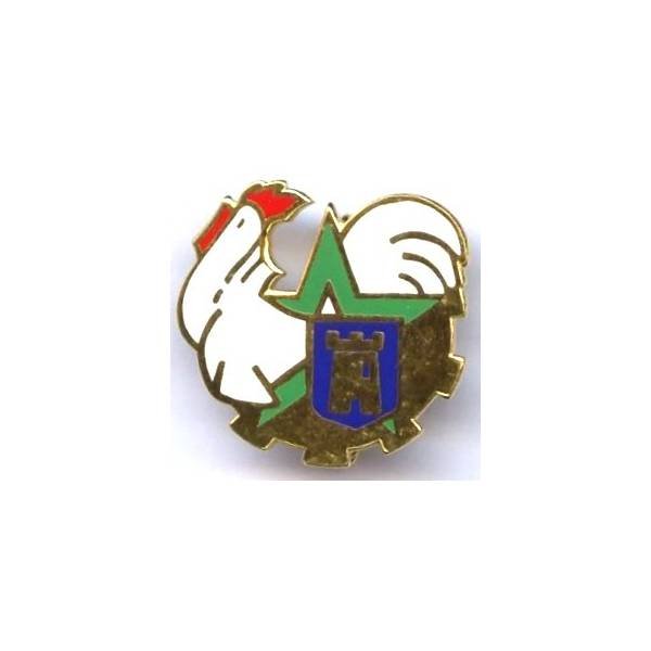 GERMAS 15 / 314  Tours , coq, dos grenu, boléro lisse pinçé