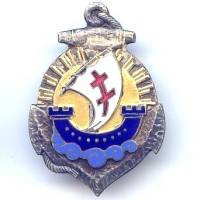 2° Division Coloniale d' Extrême-Orient , émail