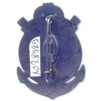 Détachement Français de Changhaï , jonque, émail, retirage Moyen-Orient