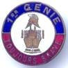 1° Régiment du Génie, toujours brave, rond d 23