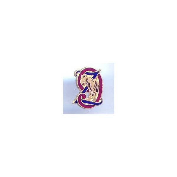 9° Régiment de Zouaves , chacal , sans devise, réduction 18 mm, à coller sur briquet ou porte-cigarettes