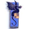 2° Régiment de Dragons, devise en latin au dos, guillochage irrégulier, anneaux, patiné