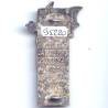 2° Régiment de Dragons, devise en latin au dos, guillochage irrégulier, anneaux, patiné