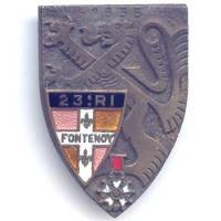 23° Régiment d' Infanterie...