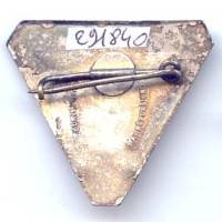 11° Groupe Colonial d' Artillerie Antiaérienne , épingle un peu déformée