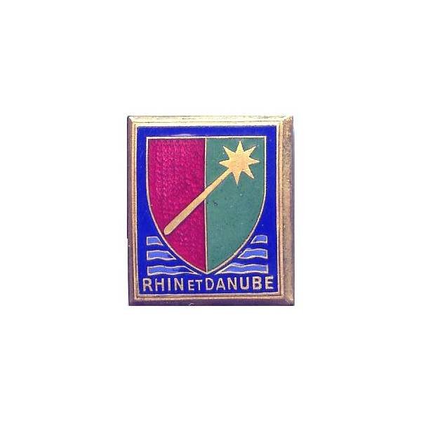 1° Armée Rhin et Danube , fond bleu